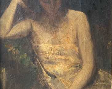 Larsen Oskar - Seated woman
